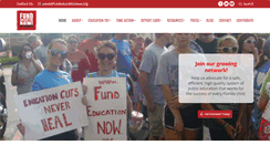 Desktop Screenshot of fundeducationnow.org